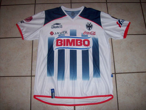 maillot cf monterrey exterieur 2006-2007 rétro