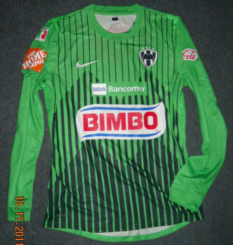 maillot cf monterrey exterieur 2011-2012 rétro