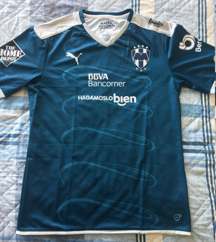 maillot cf monterrey exterieur 2016-2017 rétro