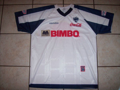 maillot cf monterrey particulier 2001-2002 pas cher