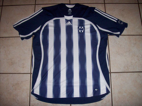 maillot cf monterrey particulier 2006-2007 rétro