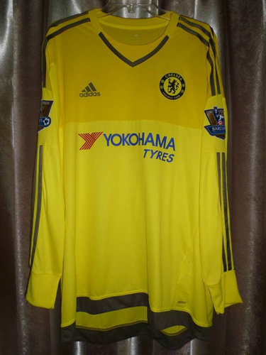 maillot chelsea fc gardien 2015-2016 rétro