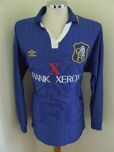 maillot chelsea fc particulier 1995-1997 rétro