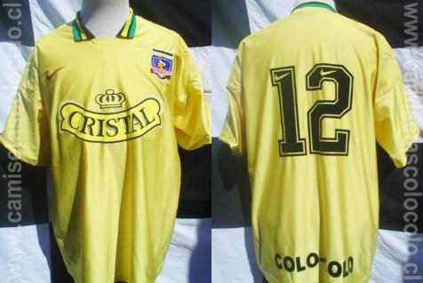 maillot colo-colo gardien 2000 rétro