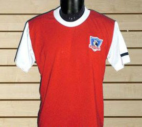 maillot colo-colo réplique 1969 pas cher