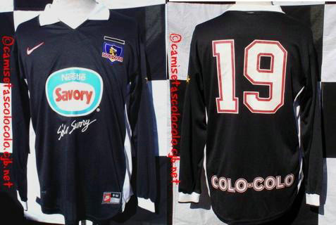 maillot colo-colo réplique 1998 rétro