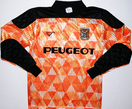 maillot coventry city fc gardien 1992-1994 pas cher