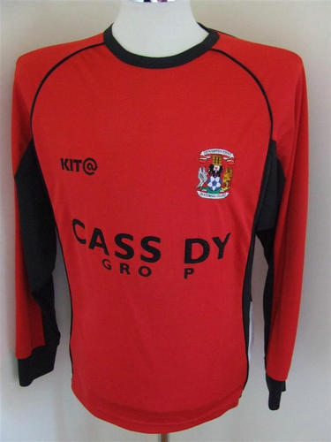 maillot coventry city fc gardien 2005-2006 pas cher