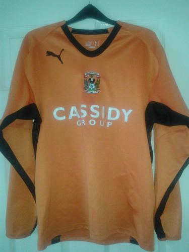 maillot coventry city fc gardien 2006 rétro