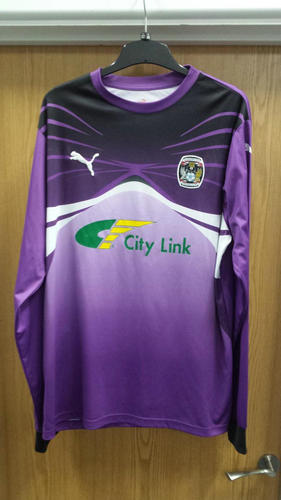 maillot coventry city fc gardien 2010-2012 rétro