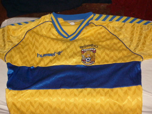 maillot coventry city fc particulier 1987-1989 rétro