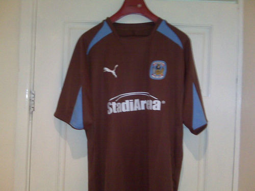 maillot coventry city fc particulier 2009 rétro