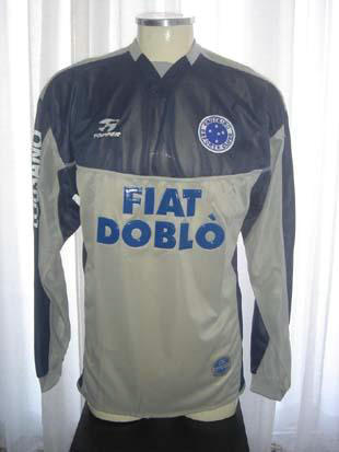 maillot cruzeiro ec gardien 2001 rétro