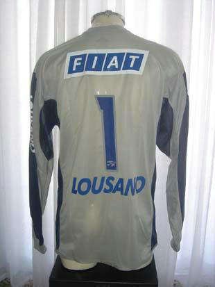 maillot cruzeiro ec gardien 2001 rétro