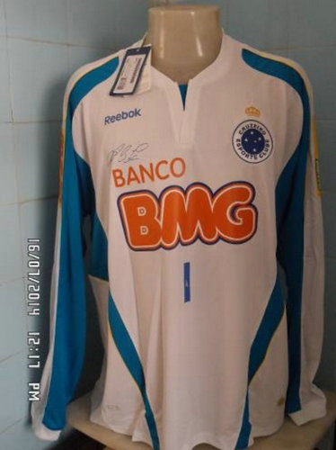 maillot cruzeiro ec gardien 2010 rétro