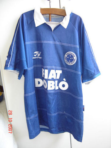 maillot cruzeiro ec particulier 2002-2003 rétro