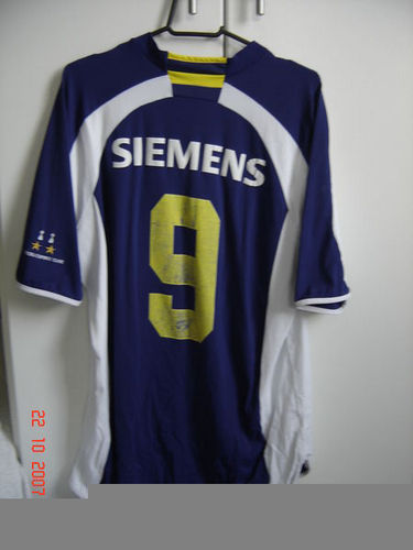 maillot cruzeiro ec particulier 2005-2006 pas cher