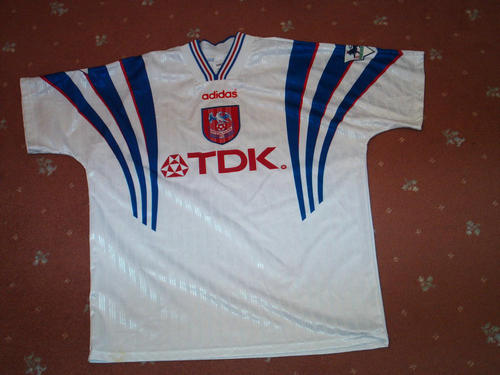 maillot crystal palace fc exterieur 1996-1997 rétro