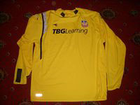 maillot crystal palace fc gardien 2006-2007 rétro