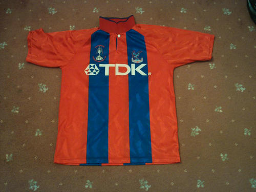 maillot crystal palace fc particulier 1993-1994 rétro