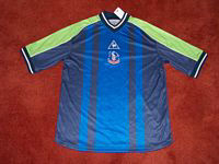 maillot crystal palace fc particulier 2001-2002 pas cher