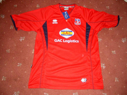 maillot crystal palace fc particulier 2008-2009 rétro