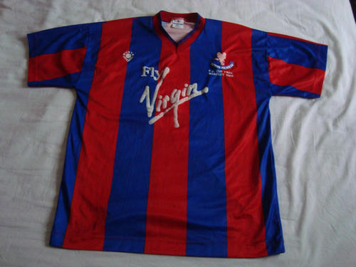 maillot crystal palace fc réplique 1989-1990 rétro