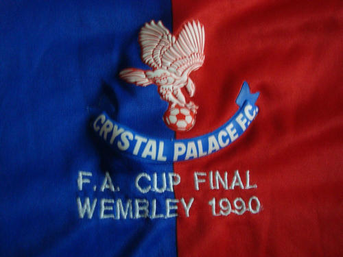 maillot crystal palace fc réplique 1989-1990 rétro