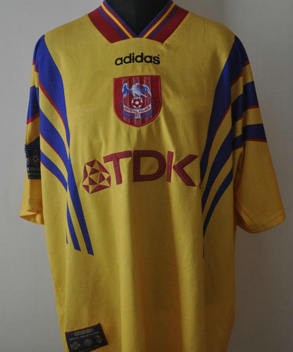 maillot crystal palace fc third 1996-1997 rétro