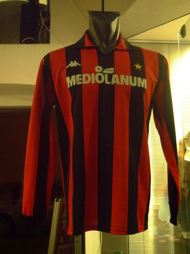 maillot de ac milan domicile 1987-1988 pas cher