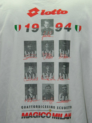 maillot de ac milan exterieur 1994-1995 pas cher