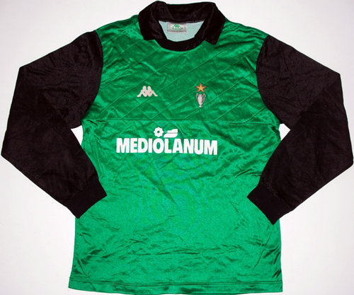 maillot de ac milan gardien 1989-1990 pas cher