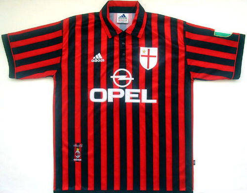 maillot de ac milan particulier 1999-2000 pas cher