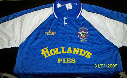 maillot de accrington stanley exterieur 1994-1995 rétro