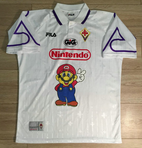 maillot de acf fiorentina exterieur 1996-1998 pas cher