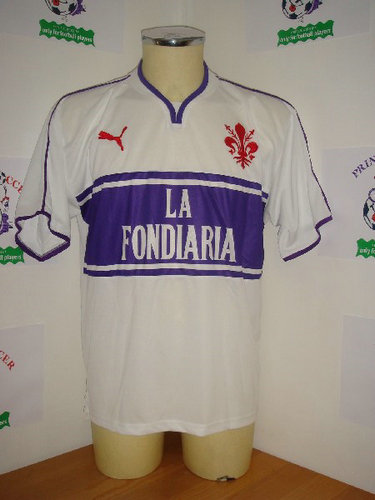 maillot de acf fiorentina exterieur 2002-2003 pas cher