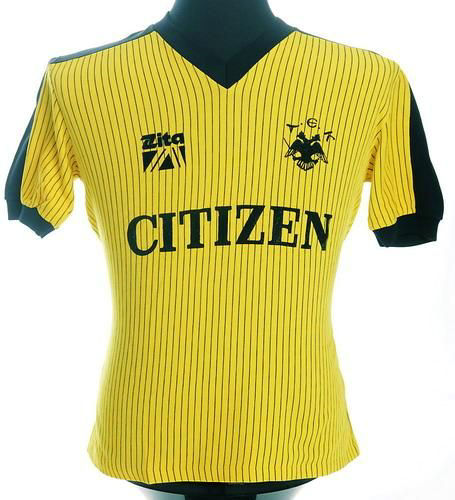 maillot de aek athènes domicile 1982-1983 pas cher