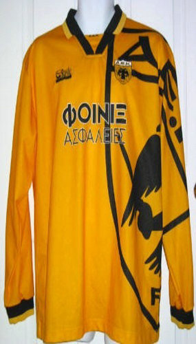 maillot de aek athènes domicile 1994-1995 pas cher