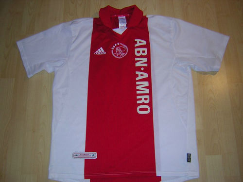 maillot de ajax amsterdam domicile 2002-2003 pas cher