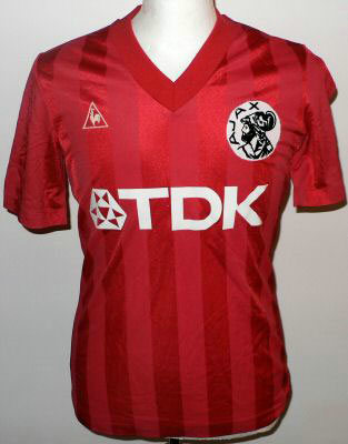 maillot de ajax amsterdam exterieur 1982-1983 pas cher