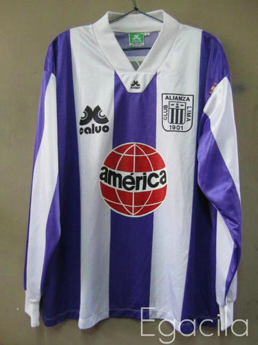 maillot de alianza lima third 1993 rétro