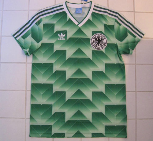 maillot de allemagne réplique 1988-1990 rétro