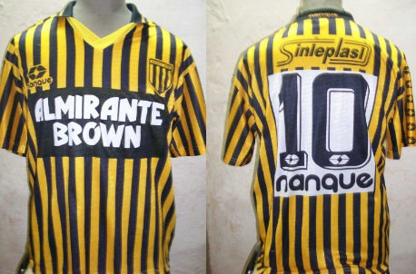 maillot de almirante brown particulier 1995 pas cher