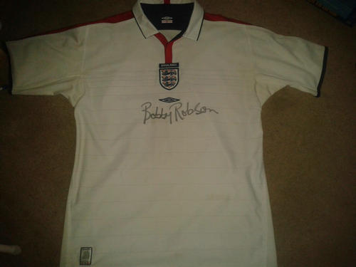 maillot de angleterre domicile 2003-2005 rétro