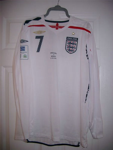 maillot de angleterre domicile 2007-2009 pas cher