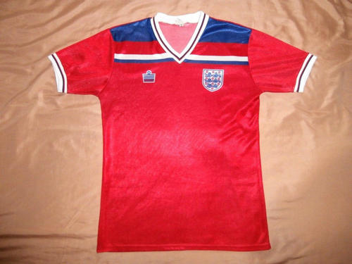 maillot de angleterre exterieur 1980-1983 rétro