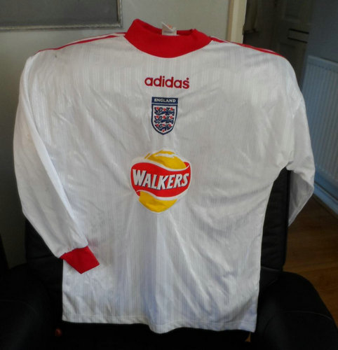 maillot de angleterre particulier 1996-1999 rétro