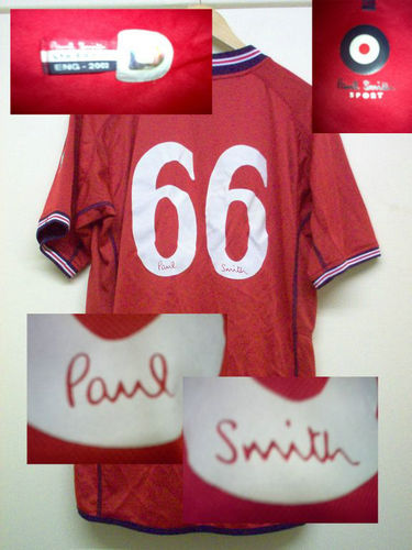 maillot de angleterre particulier 2002 rétro