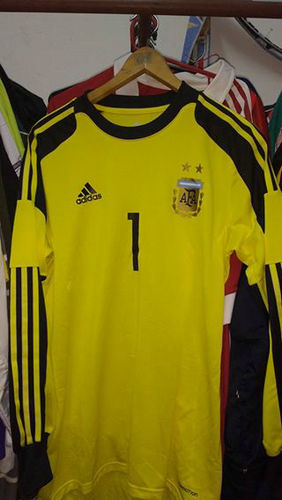 maillot de argentine gardien 2015-2016 rétro