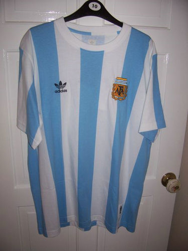 maillot de argentine réplique 1978-1980 rétro